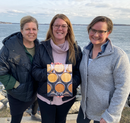 From left to right: Cricket Redman, Jamie Lamonde, and Christy McKenzie.