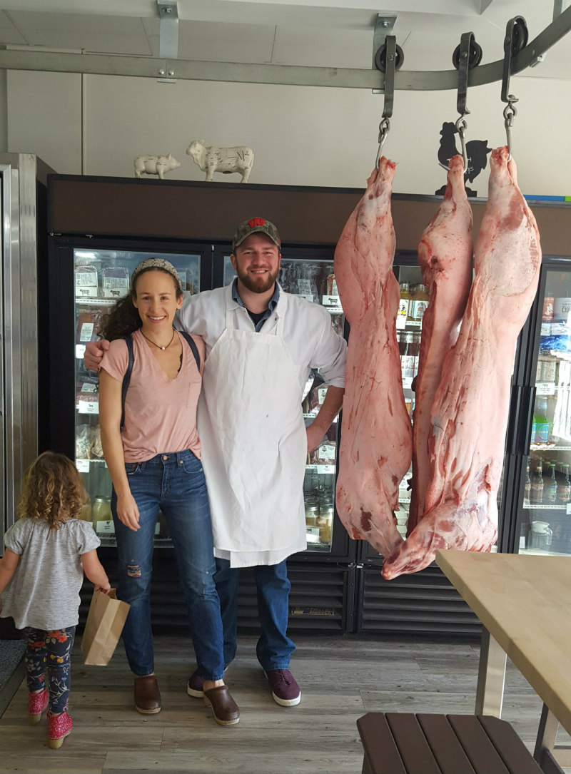 Jonnah with Dave Gathy at Conscious Carnivore