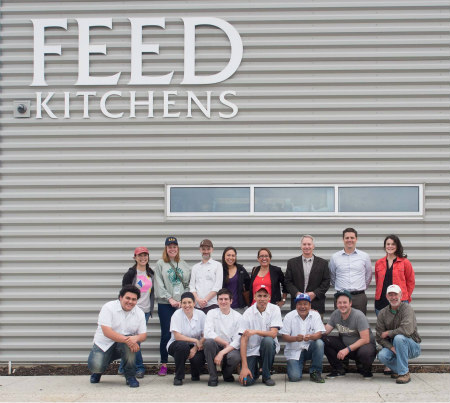 The graduates and instructors from the First Course pilot session in 2017.