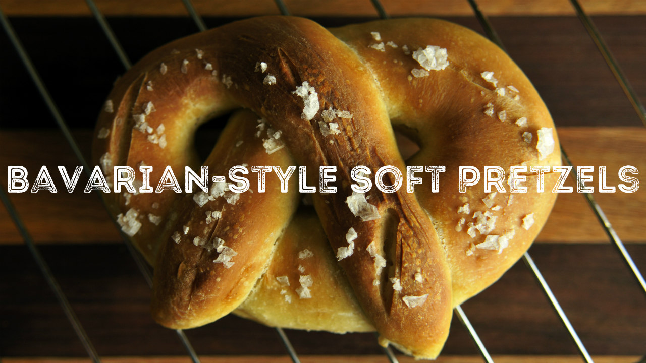 Click to read the recipe for Bavarian-Style Soft Pretzels.