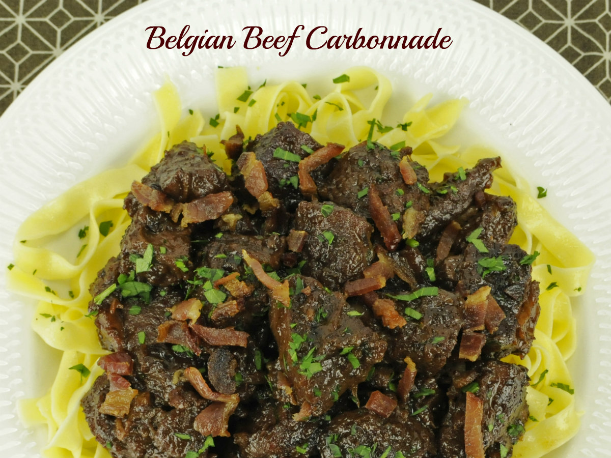 Belgian beef carbonnade. Click photo for recipe.