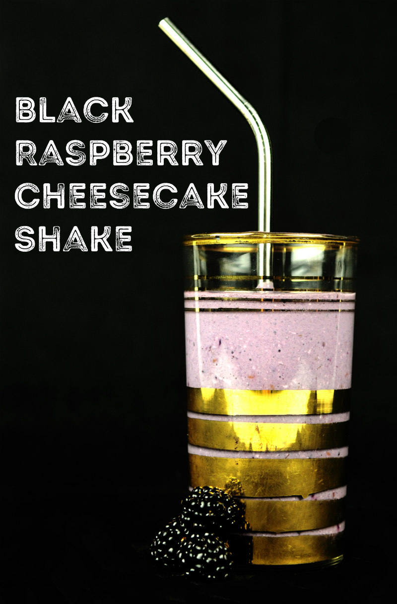 Click image for the recipe for Black Raspberry Cheesecake Shake.