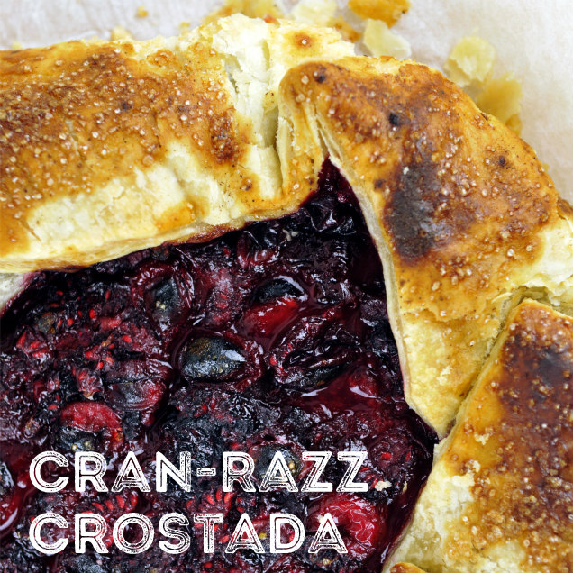 Click for the recipe for Cranberry Raspberry Crostada
