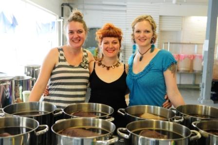 NessAlla is Addie Greenwood, Alla Shapiro and Vanessa Tortolano.