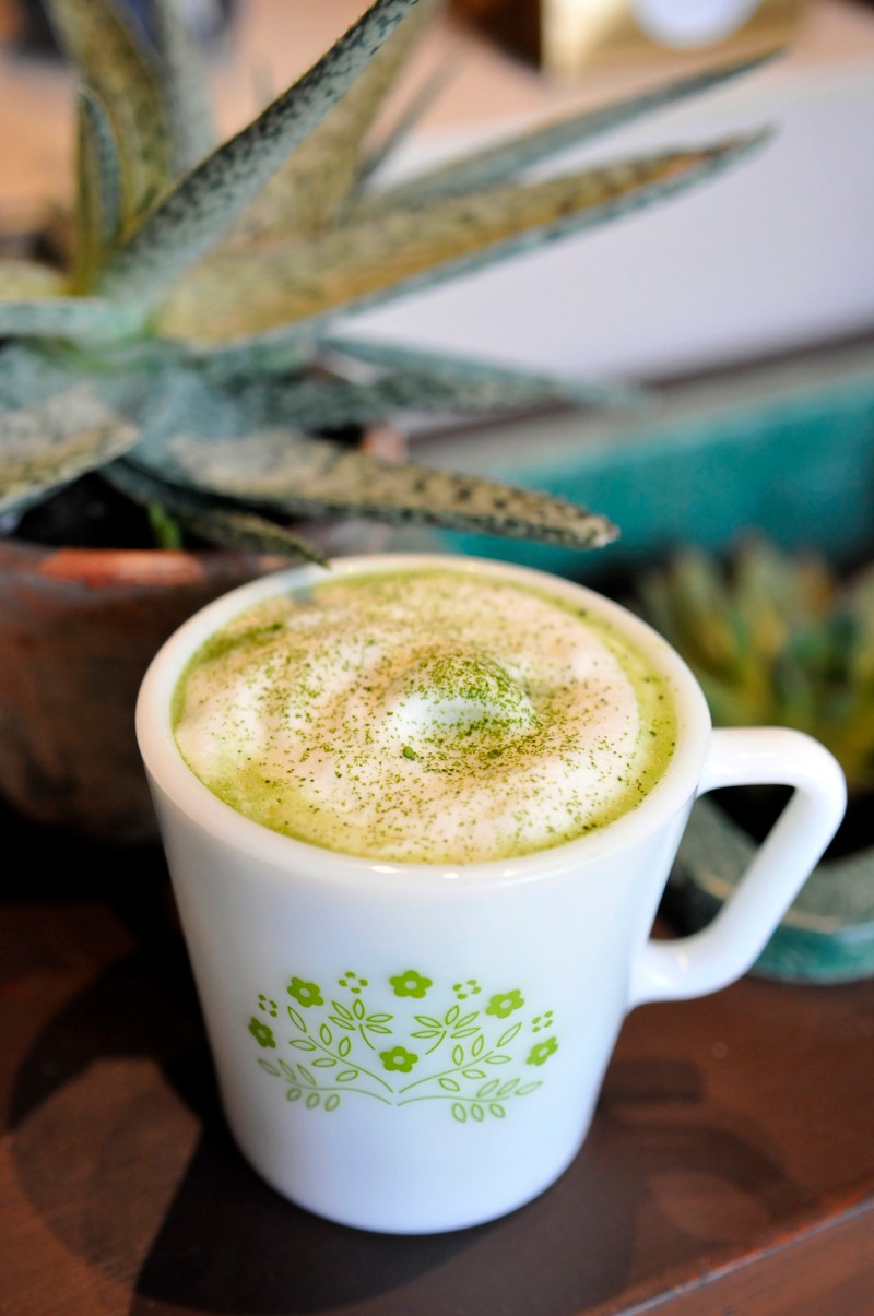Green tea latte