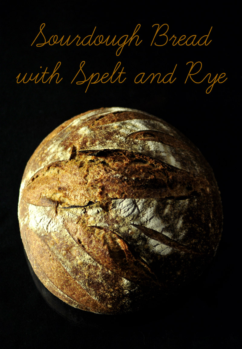 Click to read the recipe for sourdough bread with spelt and rye.