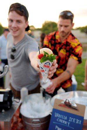 MERCHANT - Wine and WiscoPop! snow cone cocktails