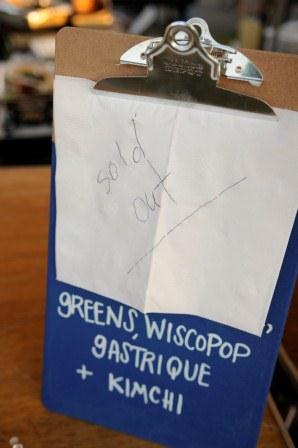 With more than 2,000 people in attendance and good music and adult beverages flowing, it's no surprise that many vendors sold out of their dishes before closing time.