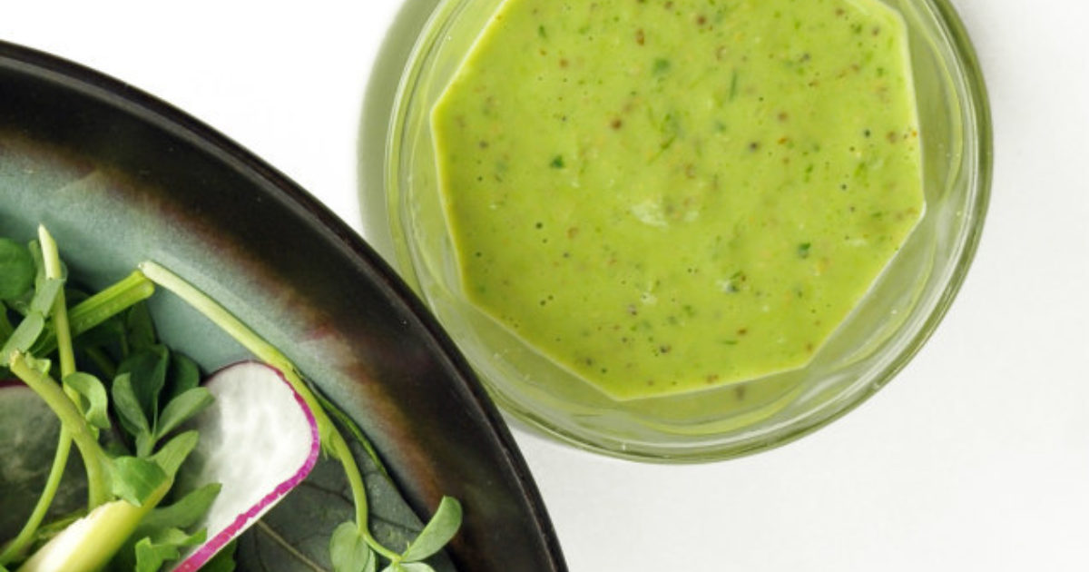 Edible Madison | Green Herb Buttermilk Dressing
