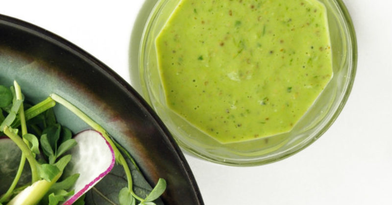 Green Herb Buttermilk Dressing - Edible Madison